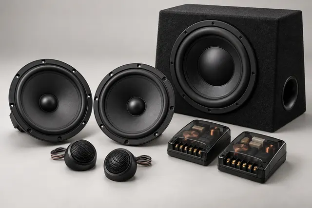 Car Audio Component System & Subwoofer Kit